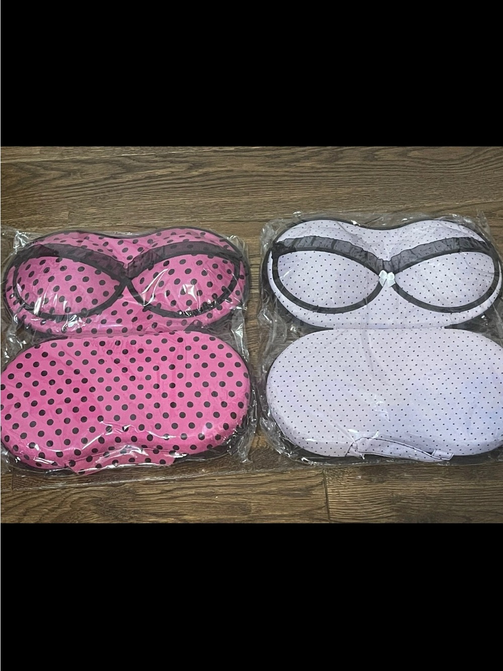 2 pcs Travel Home organizer Zip Bag Case Bra travel bag Waterproof Bra A6